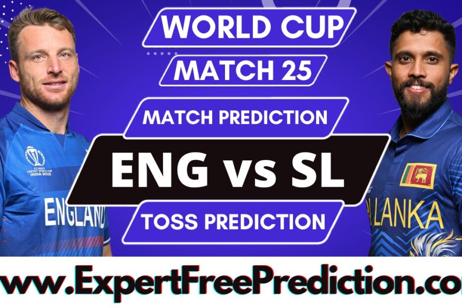 ENG vs SL 25th ODI Match, Cricket World Cup 2023
