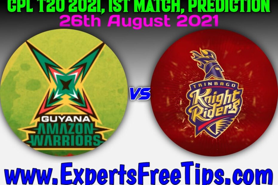 Guyana Amazon Warriors vs Trinbago Knight Riders CPL 1st Match