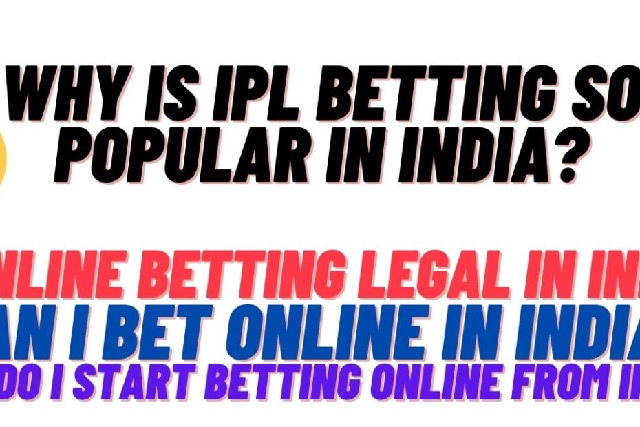Is online Sports betting legal in India