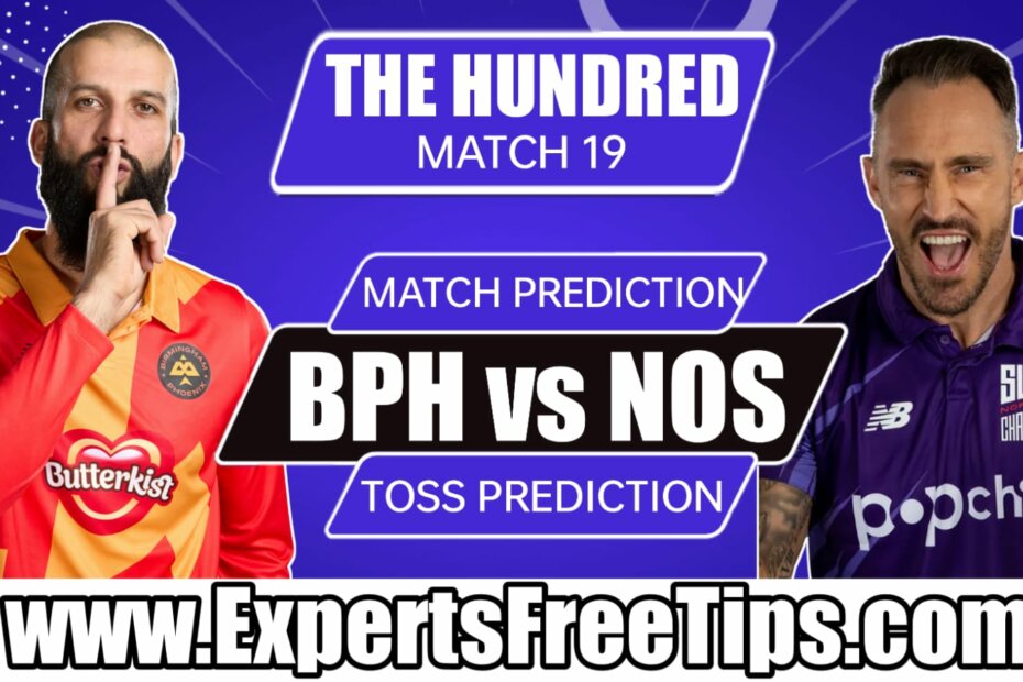 Northern Superchargers vs Birmingham Phoenix, NS vs BP, The Hundred Men’s 2022, 19th Match