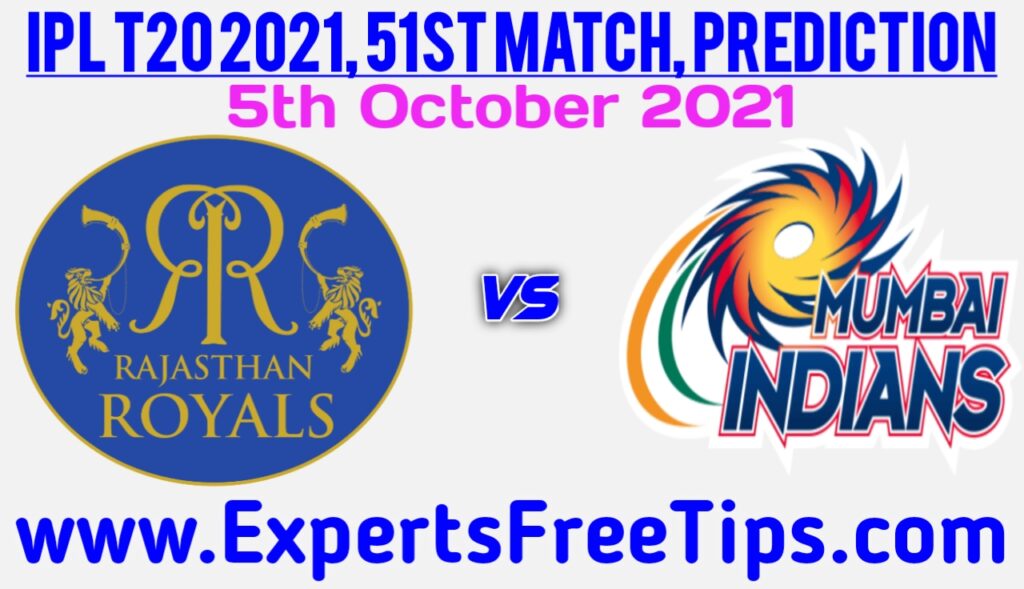 MI vs RR, Mumbai Indians vs Rajasthan Royals, IPL 2021