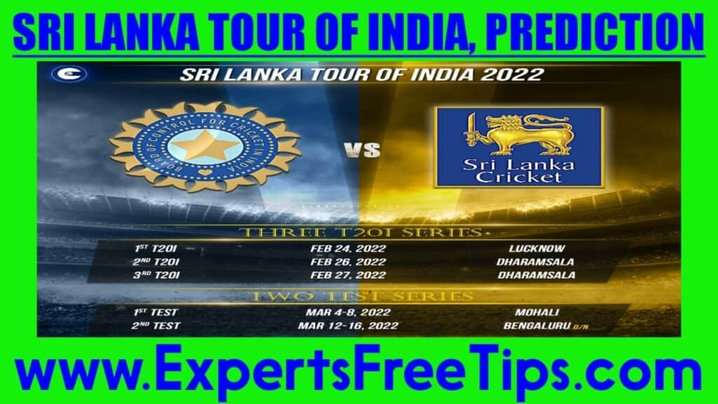 India vs Sri Lanka, Sri Lanka Tour Of India