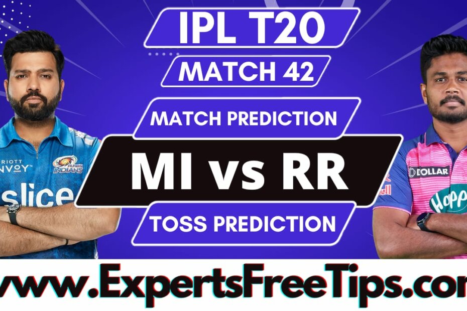 MI vs RR, Mumbai Indians vs Rajasthan Royals, IPL 2023 42nd Match