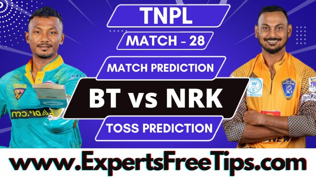 Ba11sy Trichy vs Nellai Royal Kings, NRK vs BT, TNPL 2023, 28th Match