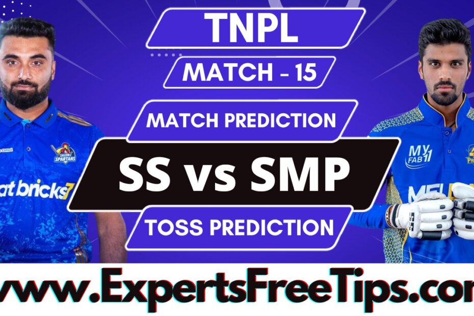 Salem Spartans vs Madurai Panthers, SS vs SMP, TNPL 2023, 15th Match