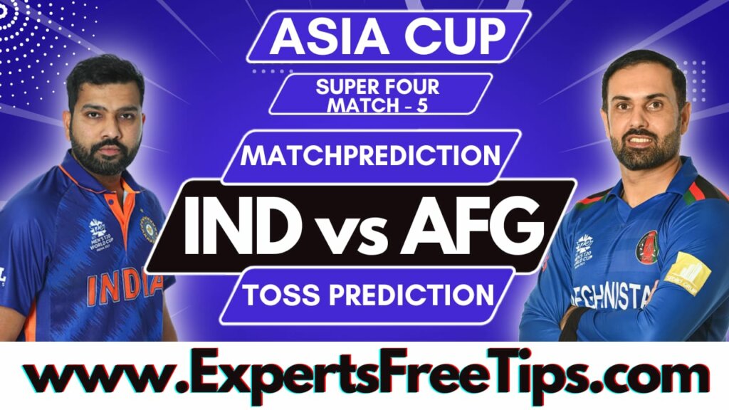 India vs Afghanistan Asia Cup T20 Match Prediction & Betting Tips