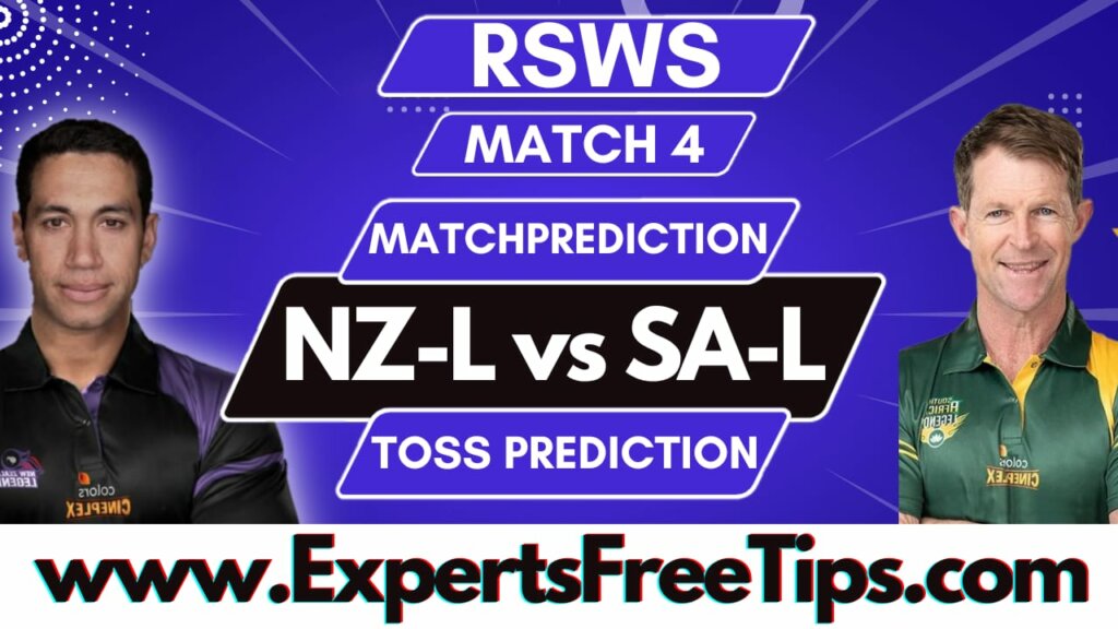 New Zealand Legends vs South Africa Legends 4th match Prediction
