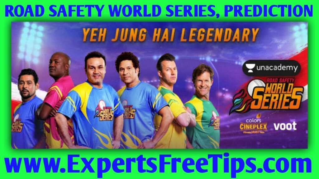 Road Safety World Series t20 prediction