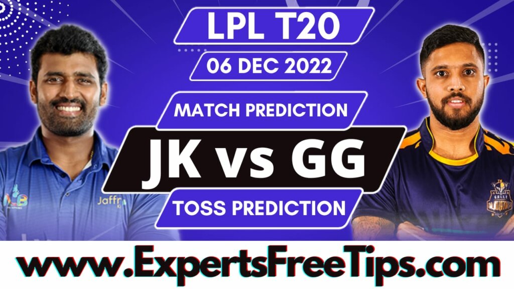 Jaffna Kings vs Galle Gladiators, JK vs GG, LPL T20 1st Match Prediction