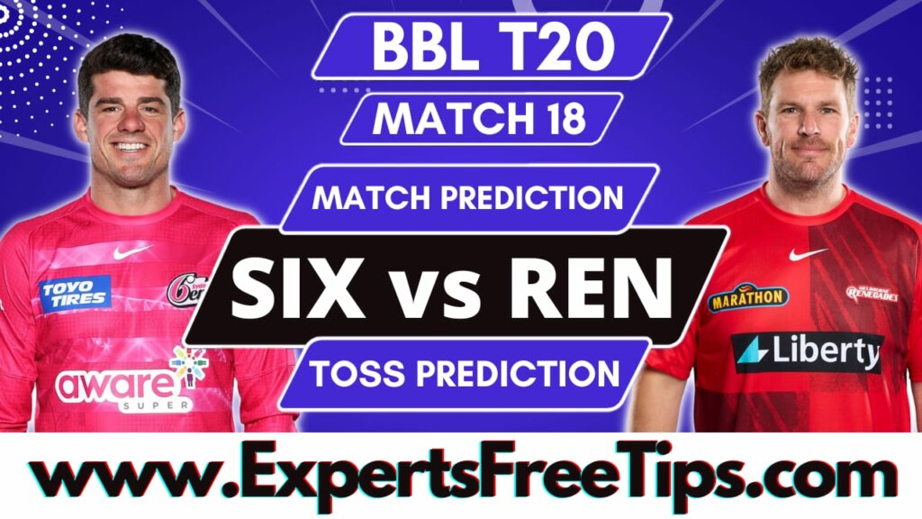 MLR vs SYS, Melbourne Renegades vs Sydney Sixers, BBL T20 2022 18th Match