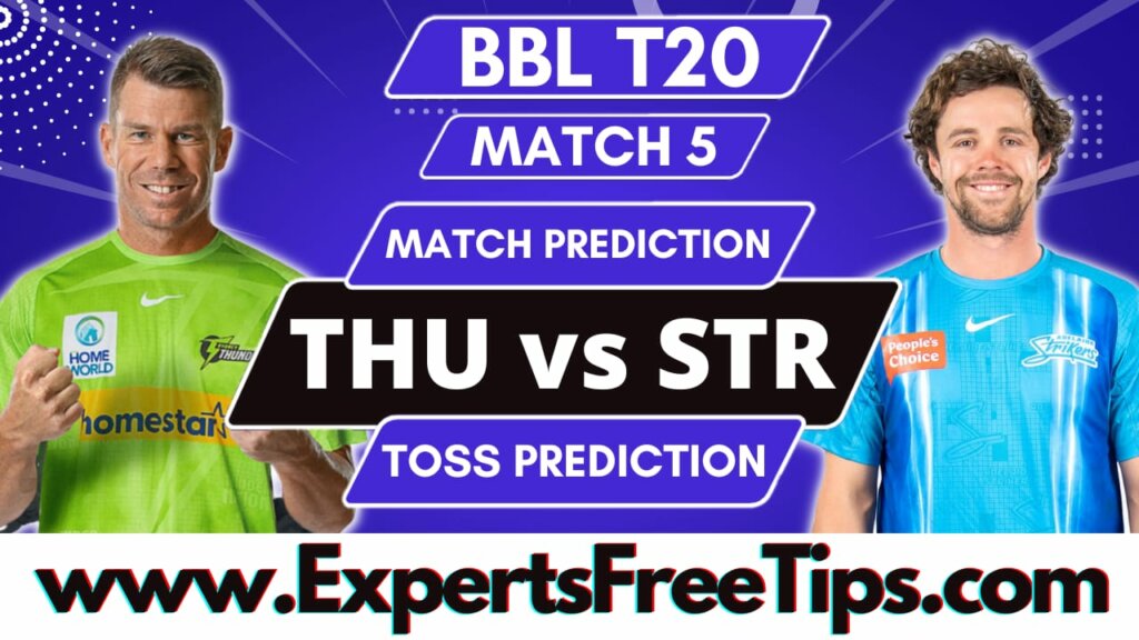 SYT vs ADS, Sydney Thunder vs Adelaide Strikers, BBL T20 2022 5th Match