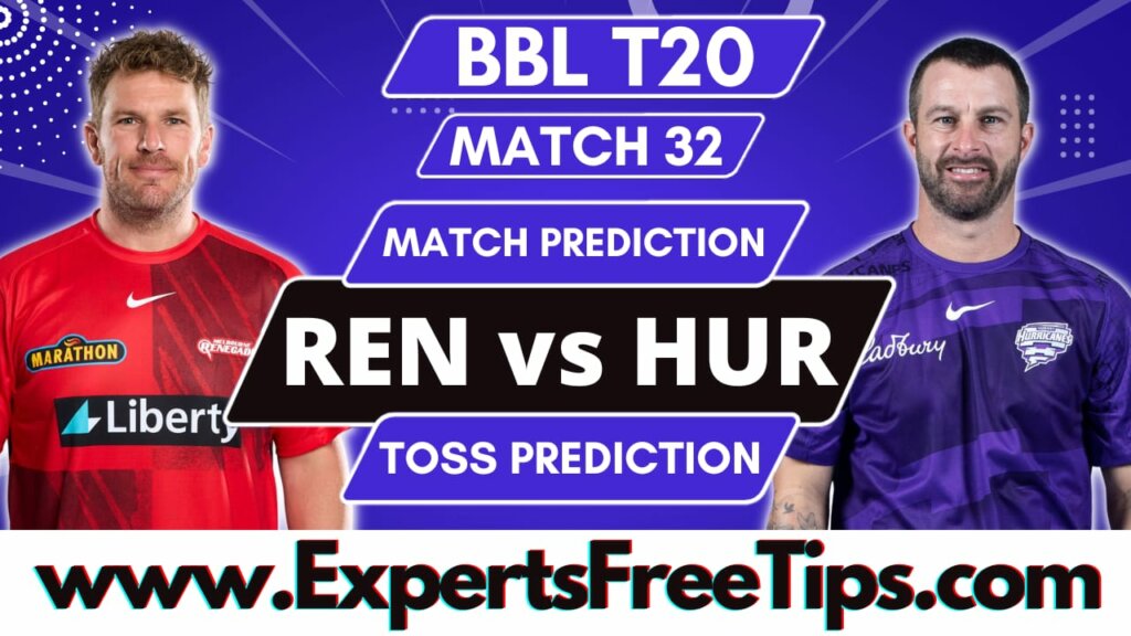 HBH vs MLR, Hobart Hurricanes vs Melbourne Renegades, BBL T20 2023 32nd Match