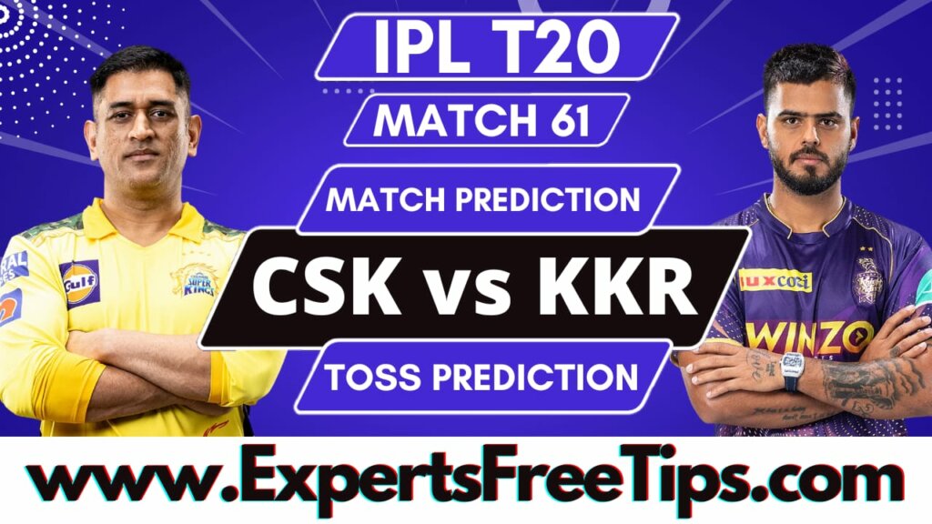 CSK vs KKR, Chennai Super Kings vs Kolkata Knight Riders, IPL 2023 61st Match