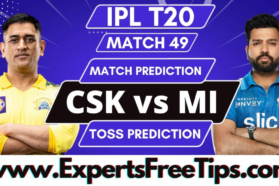 MI vs CSK, Mumbai Indians vs Chennai Super Kings, IPL 2023 49th Match