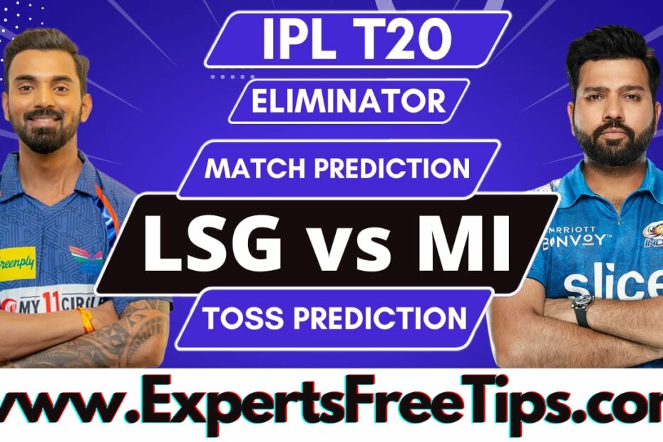 MI vs LSG, Mumbai Indians vs Lucknow Super Giants, IPL 2023 Eliminator 1 Match