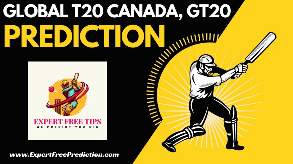 Global T20 Canada Prediction