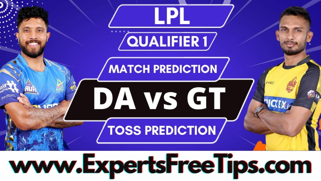 Galle Titans vs Dambulla Aura LPL T20 Qualifier 1 Match Prediction, LPL 2023