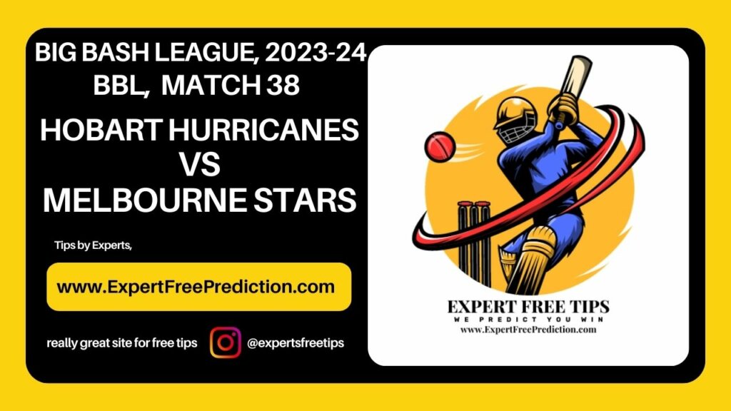 MLS vs HBH, Melbourne Stars vs Hobart Hurricanes, BBL T20 2024 38th Match Prediction