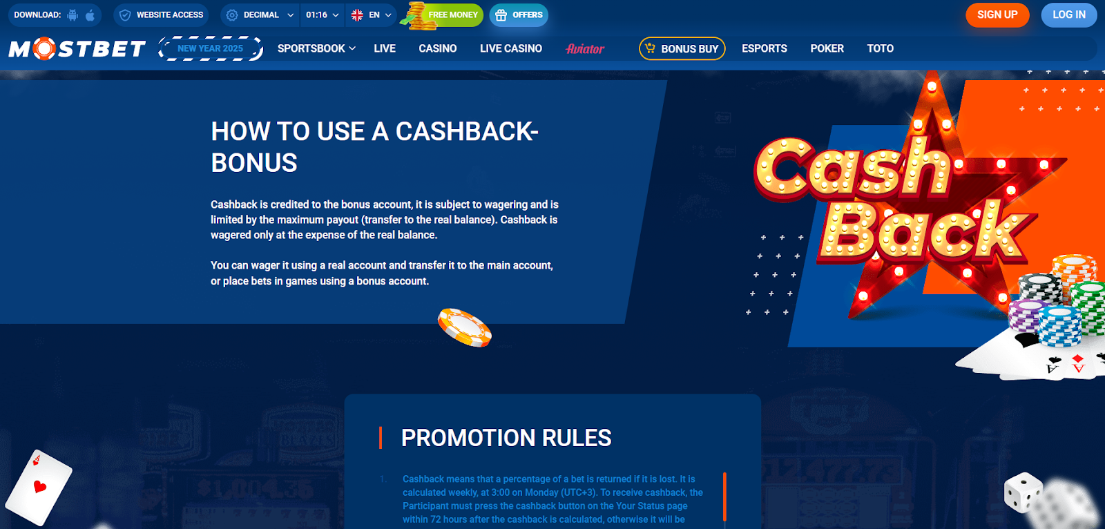 What is Cashback in Casinos and How Does It Work: Is It Worth Using?